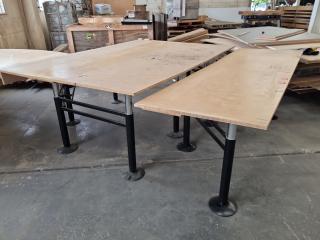 Large Modified Work Tables