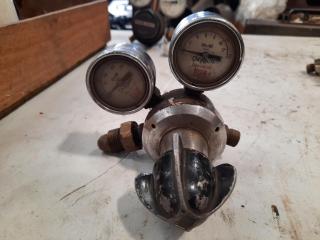 Assorted Lot of Welding Oxygen Regulators