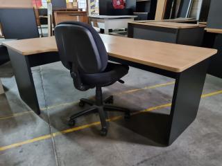 Office Corner Desk w/ Chair
