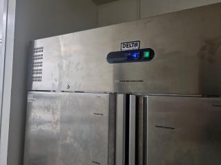 Delta Two Door Commercial Freezer
