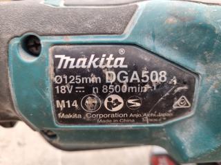 Makita LXT 18V Cordless 125mm Angle Grinder
