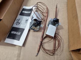 2x Honeywell L6018G Two Stage Thermostats