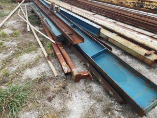 10x Assorted Lengths of Steel