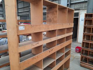 MDF Shelving Unit