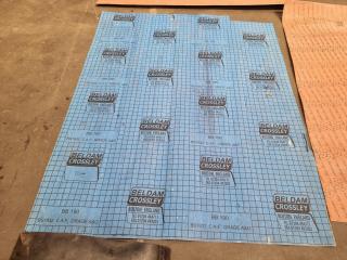 Large Assortment of Various Gaskets and Protectivr Mats