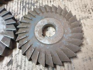 6 x Large Mill Cutters