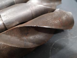 4x Morse Tapper Mill Drill Bits, Imperial Sizes