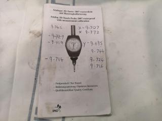 Haff & Schneider Analog 3D Measuring Tester Sensor Touch Probe