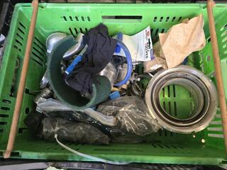 Large Lot of Stainless Steel Fittings and Industrial Supplies 