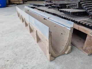 Aco KlissikDrain K100 Drain Channel + PVC & Cast Metal Gratting