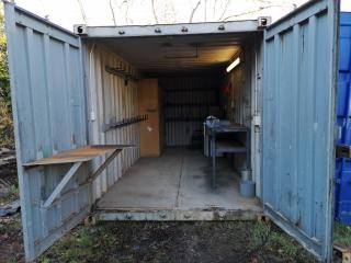 20-Foot Shipping Container Convertion to Mobile Workshop