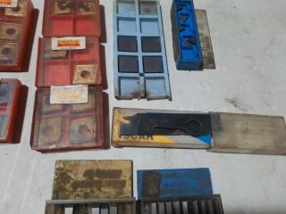 Large Lot of Assorted Milling Inserts