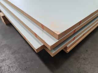 5 Sheets of Laminex Melteca 18mm MDF