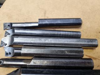 8x Assorted Modified Lathe Boring Bars