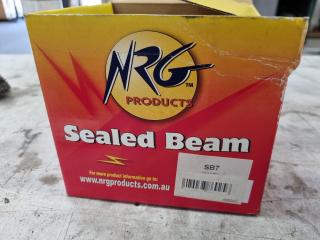 2x NRG Sealed Beam Automotive Headlight Bulbs type SB7