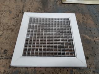 11 Assorted Aluminum Vent Grilles