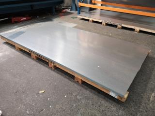38x Galvanised Steel Sheets, 2440x1220x0.9mm Size