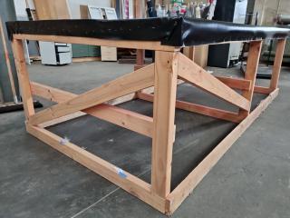 Large Wooden Workshop Table