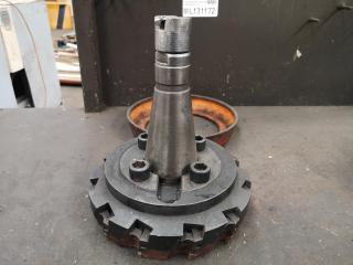 Secodex 200mm Milling Cutter w/ BT/NT Size Tool Holder