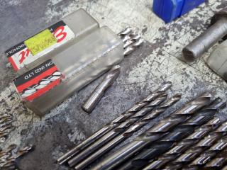 70+ Assorted Drills, Reamer, & More