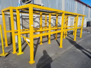 Covered Steel Walkway