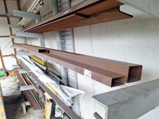 3 Assorted Lengths of Box Steel
