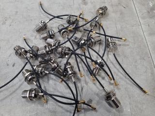 23x Coaxial Cable Lead Adapters