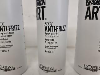 4 Loreal Tecni Art Fix Anti frizz Spray