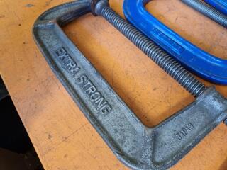 3x G-Clamps