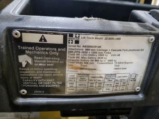Hyster 2 Ton Electric Forklift (Faulty)