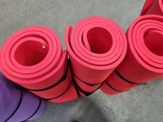 7x Assorted Fitness Floor Yoga Mats