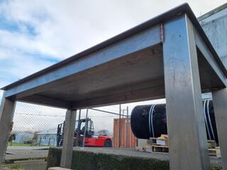 Heavy Duty Stainless Steel Mobile Table Workbench