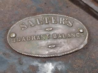 Antique Salters Quadrant Balance Scale