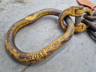 Single Leg Lifting Chain Assembly, 5.3-Ton Capacity