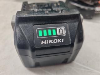 Hikoki 36V Cordless 125mm Disk Grinder w/ Accessories