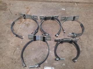 5 x Industrial Clamps