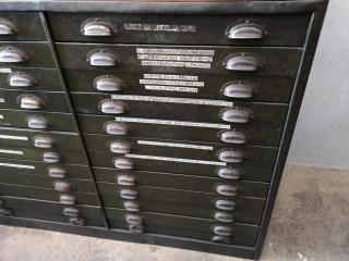 Heavy Duty Workshop Tool 24-Drawer Storage Unit