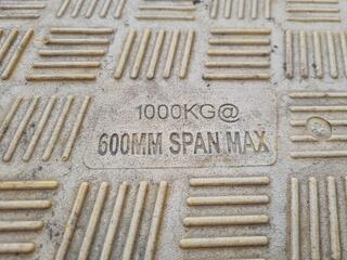 Traffi-Tec Reinforced Plastic Trench Safety Cover / Ramp