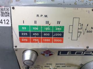 Gornati Leopard Three Phase Lathe