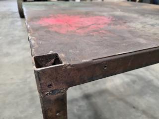 All Steel Workshop Table