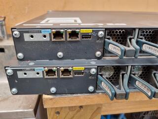 2x Cisco Catalyst 3560 X-Series Gigabit PoE Switches