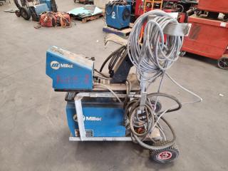 Miller XMT 350 CC/CV Welder with Miller 70 Series Wire Feeder