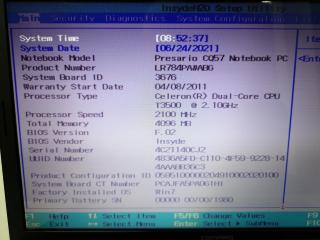 Compaq Presario CQ57 Notebook Computer w/ Intel Processor