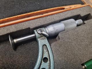 Mitutoyo Disk Micrometer 123-127