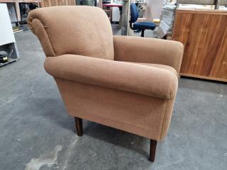 Rehupolstered Lounge Chair