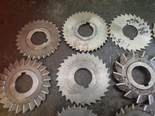 Large Lot of Milling Machine Blades 