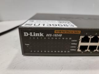 D-Link 24 Port Ethernet Switch