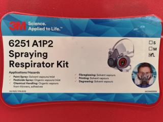 3M Spraying Respirator Kit 6251 A1P2