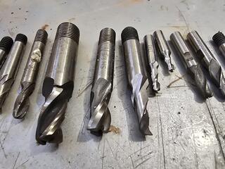 Large Lot of End Mills 