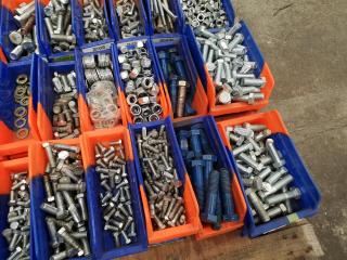 Pallet of Assorted Fixing / Fastening Hardware & More